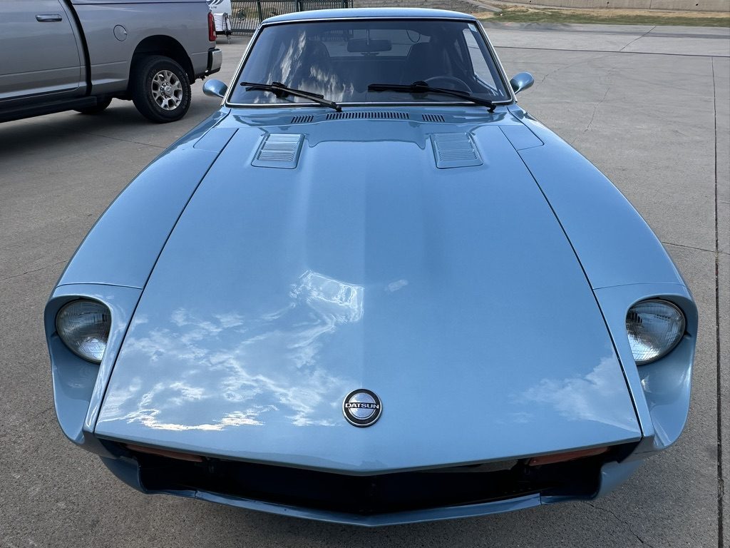The same 1977 Datsun 280Z after AeroArmor Paint Shield with a mirror-gloss finish
