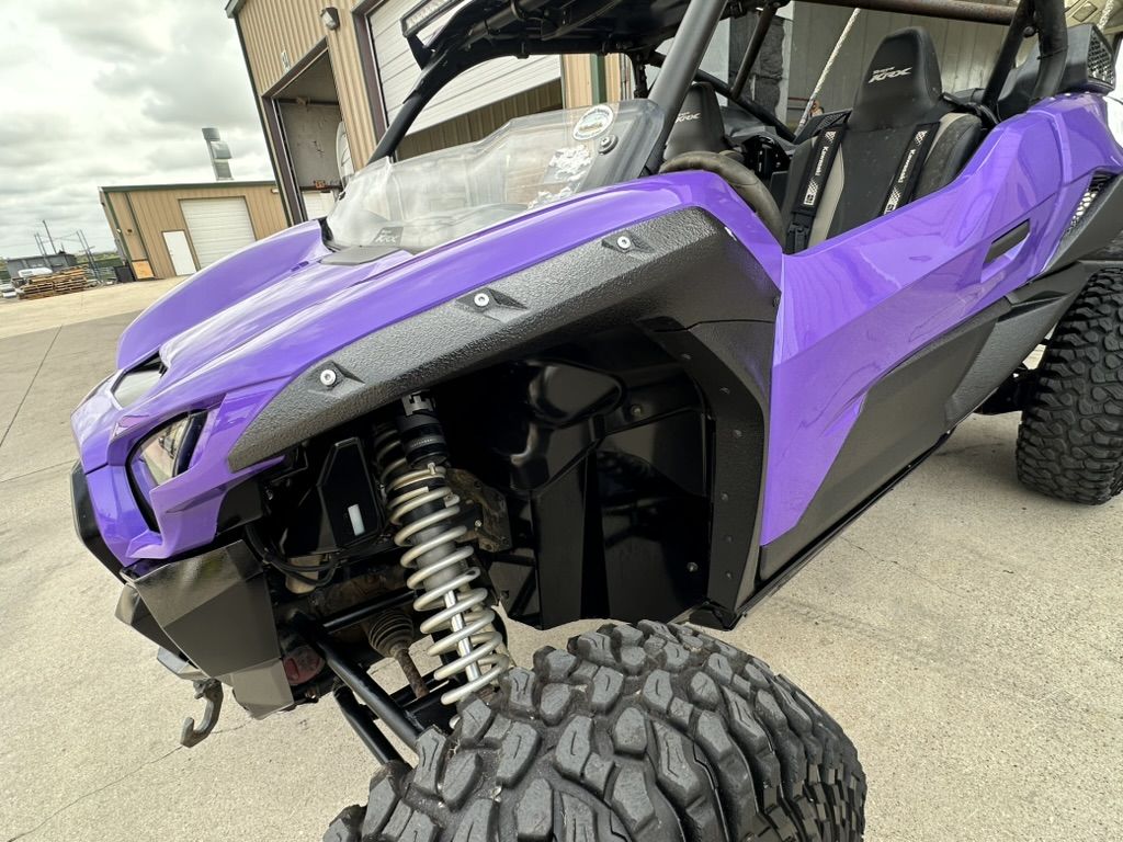 The same Teryx KRX after AeroArmor Paint Shield in high-gloss purple