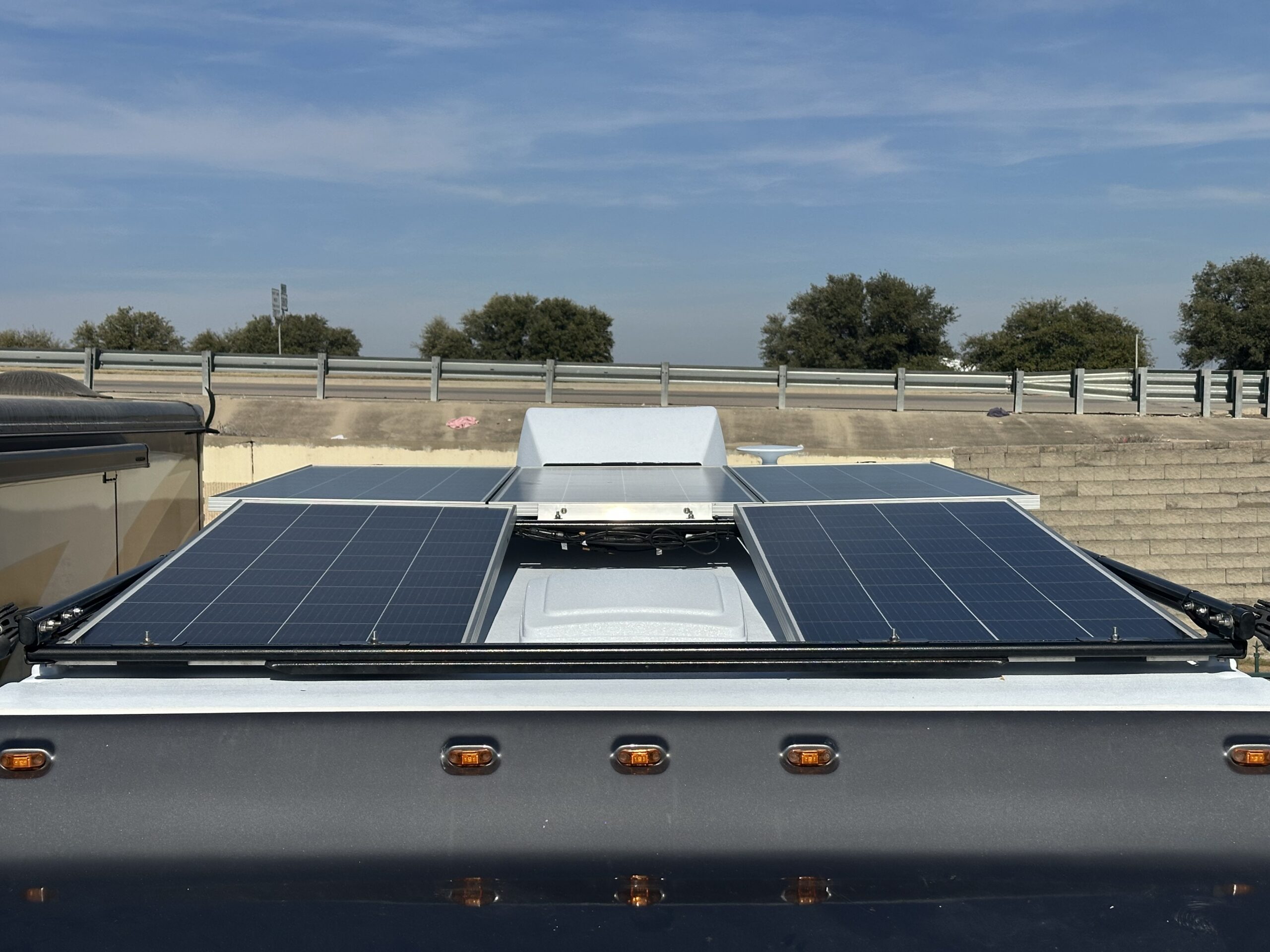 Solar Starter Package completed by Patriots RV Services