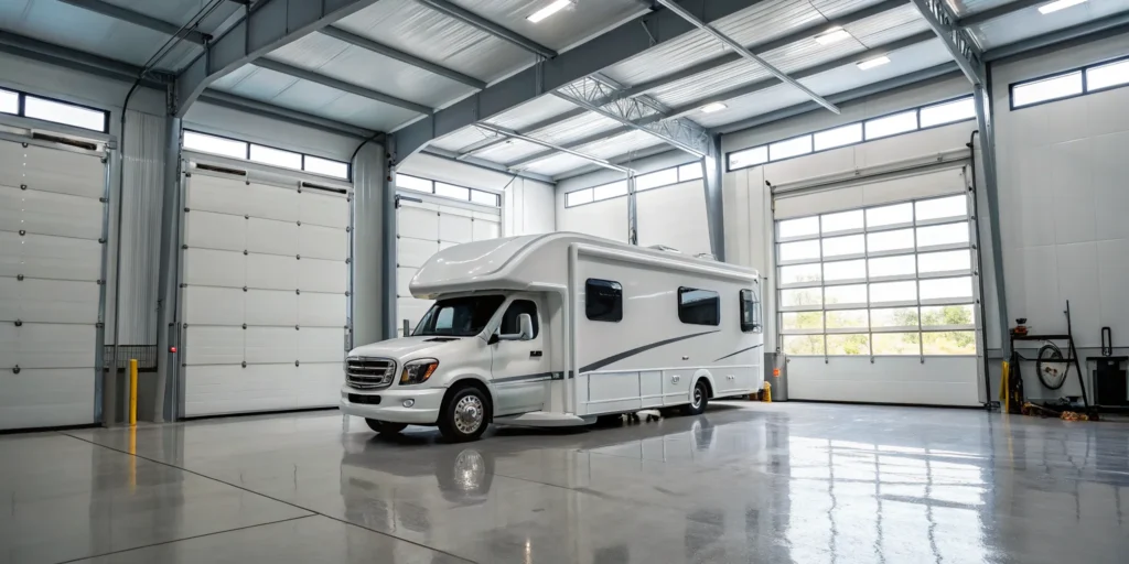 The cost to wash and wax an RV depends on its condition before the service.