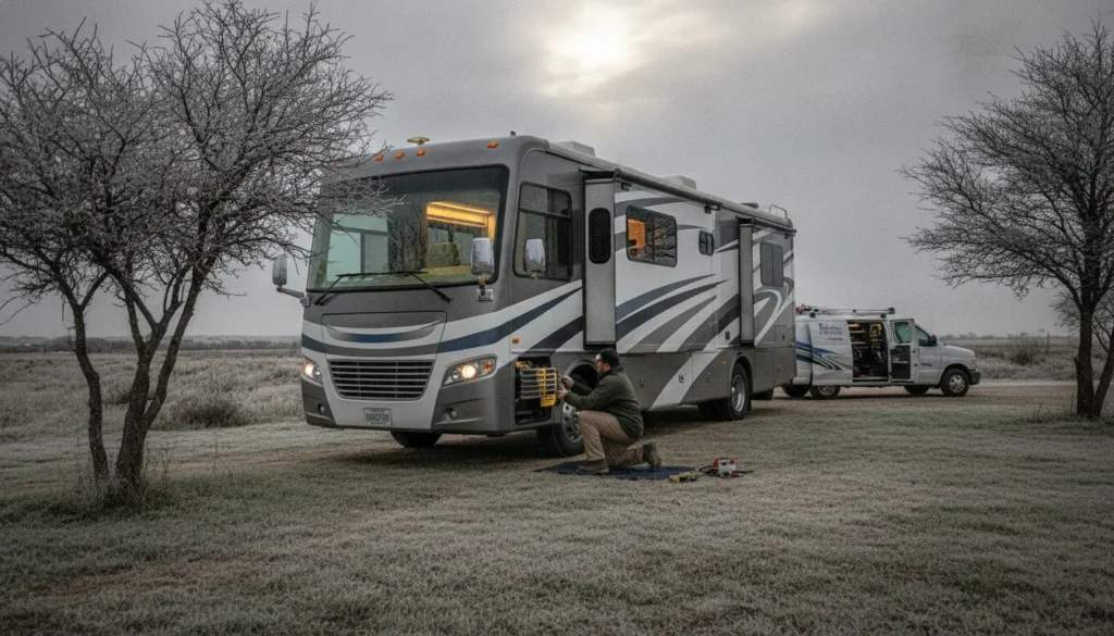 RV furnace not igniting troubleshooting before a cold North Texas trip