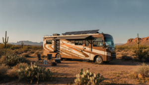 RV solar panel installation in Denton, TX